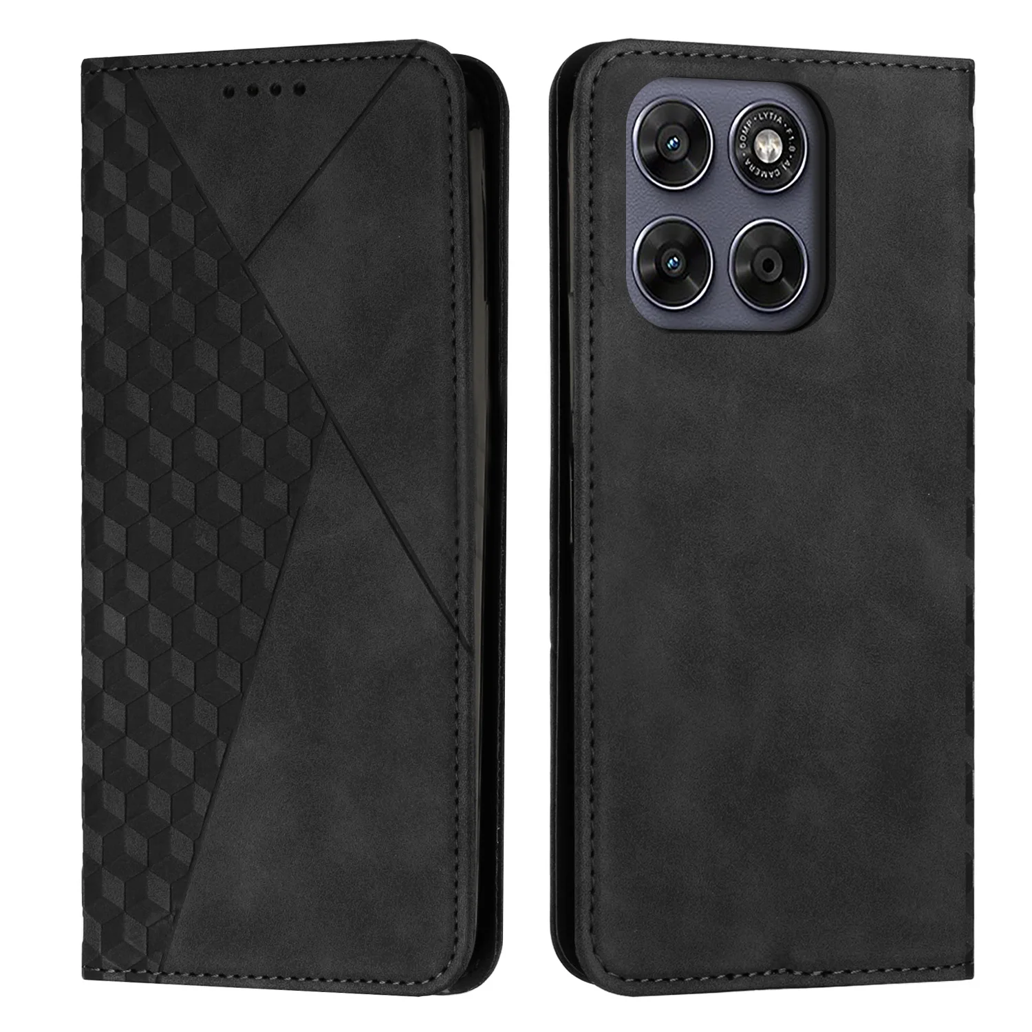 Funda tipo folio para Motorola MOTO G100 G57 G87 G17 G100 2015 5G con ranura para tarjetas, diseño de diamantes, para MOTO G67 Power G37 G47, cubierta trasera