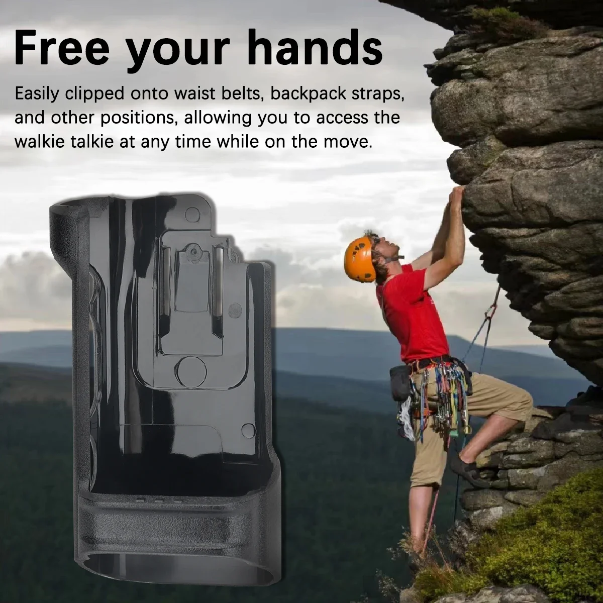 Walkie Talkie Clip Holster Fit Motorola APX6000 APX8000 PMLN5709 PMLN5709A Holder Case Belt Clip Ham Two Way Radio Carry Case view 5