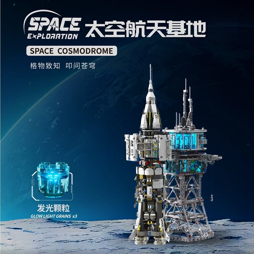 

2859 шт., модель космического корабля, строительный блок, тяжелый ракетный запуск, базовая станция, научное образование, сборка, игрушка, орнамент, подарок для ребенка T4014
