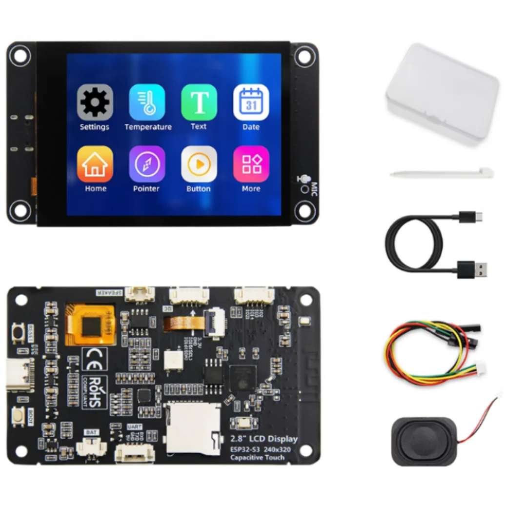 Płytka rozwojowa ESP32 S3 2.8 cala WiFi Bluetooth Inteligentny Wyświetlacz Moduł TFT Ekran Dotykowy Obsługuje Xiaozh — 2
