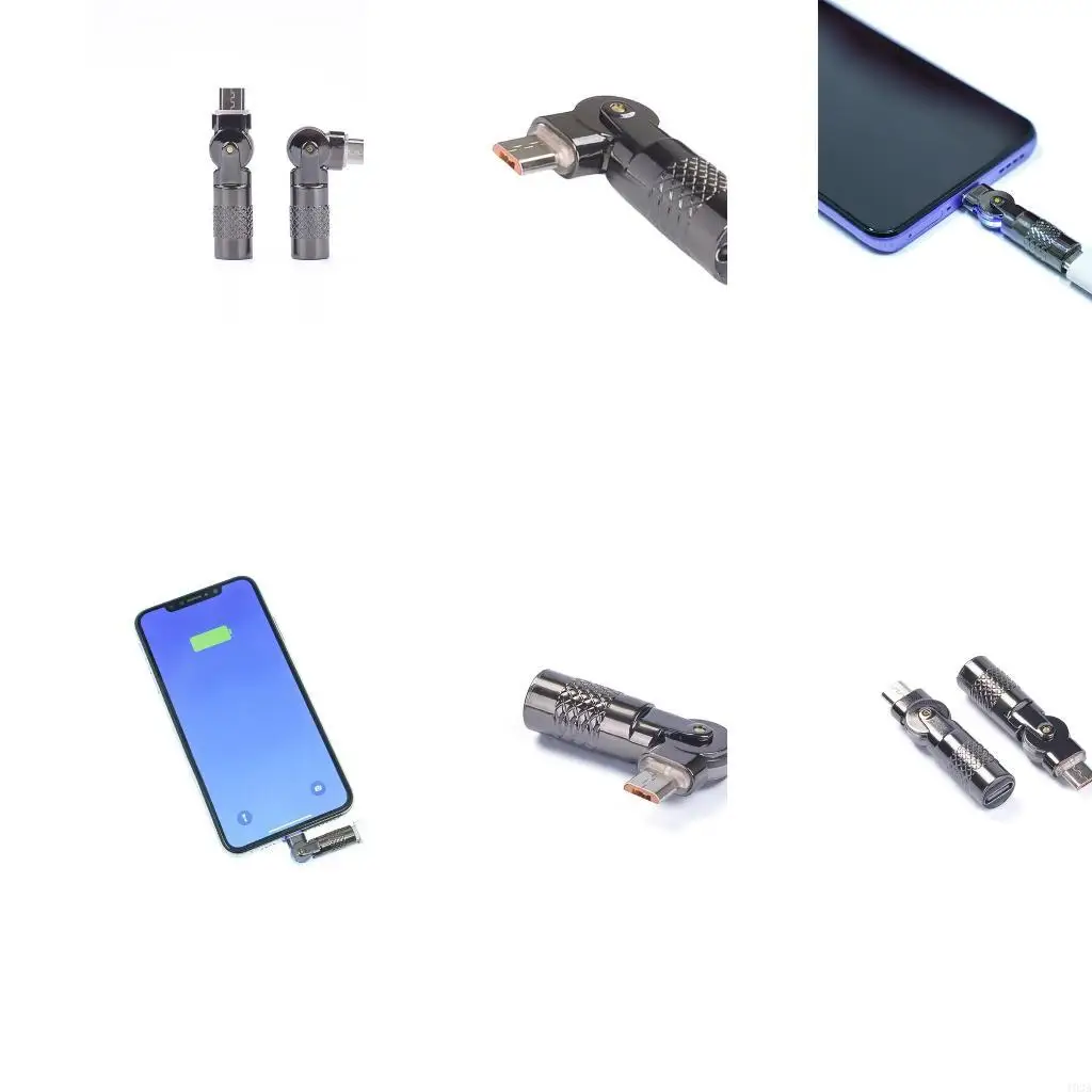 193A 90 Degree Type C To USB Converter Adapter For Smartphones And Tablets