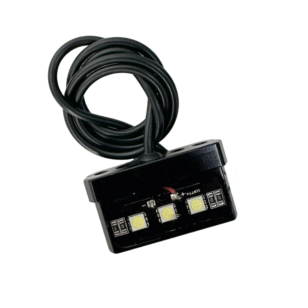 1Pcs LED Motorcycle License Plate Light Decorative Lamp Universal for Honda Kawasaki Yamaha Suzuki Little Monkey Waterproof