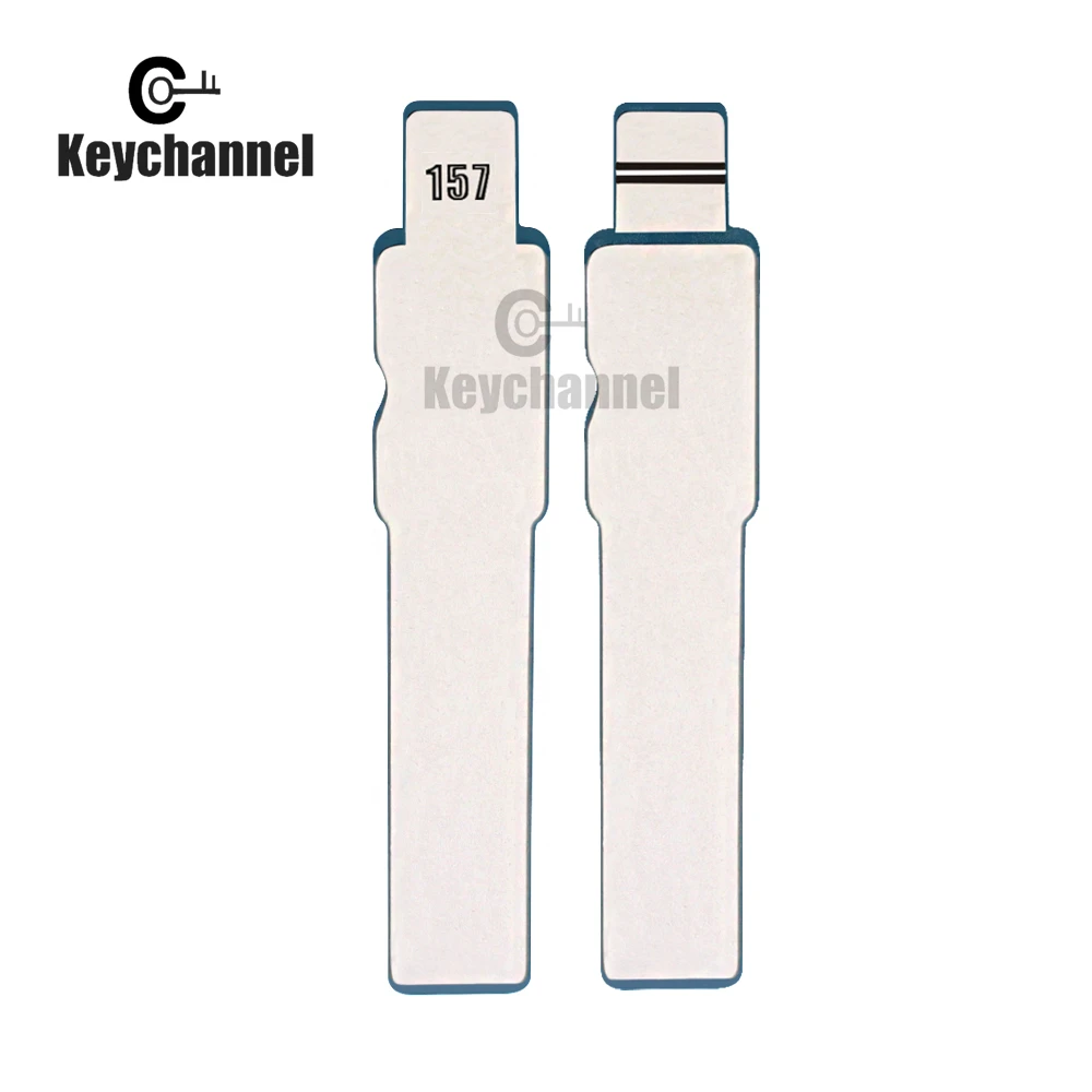 

Keychannel 5pcs SIP22 #157 Flip Blank Key Blade Uncut Remote Key Blade For Fiat Punto Ducato Stilo Panda Idea Replacement part