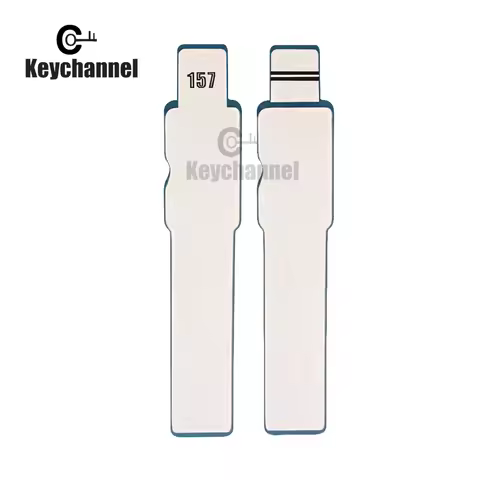 Keychannel 5pcs SIP22 #157 Flip Blank Key Blade Uncut Remote Key Blade For Fiat Punto Ducato Stilo Panda Idea Replacement part