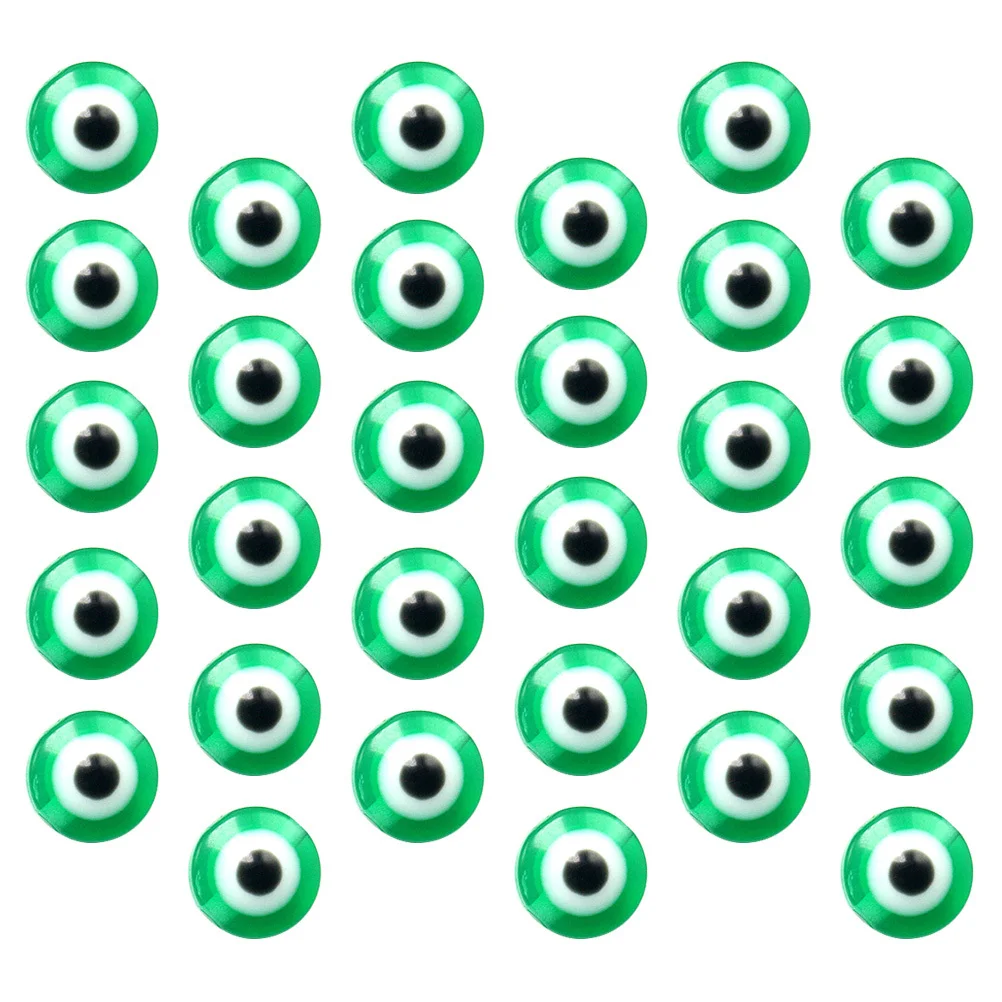 

100Pcs Eyeball Pendant Resin Charms Durable Plastic DIY Jewelry Making Accessories Necklace Bracelet Keychain Craft
