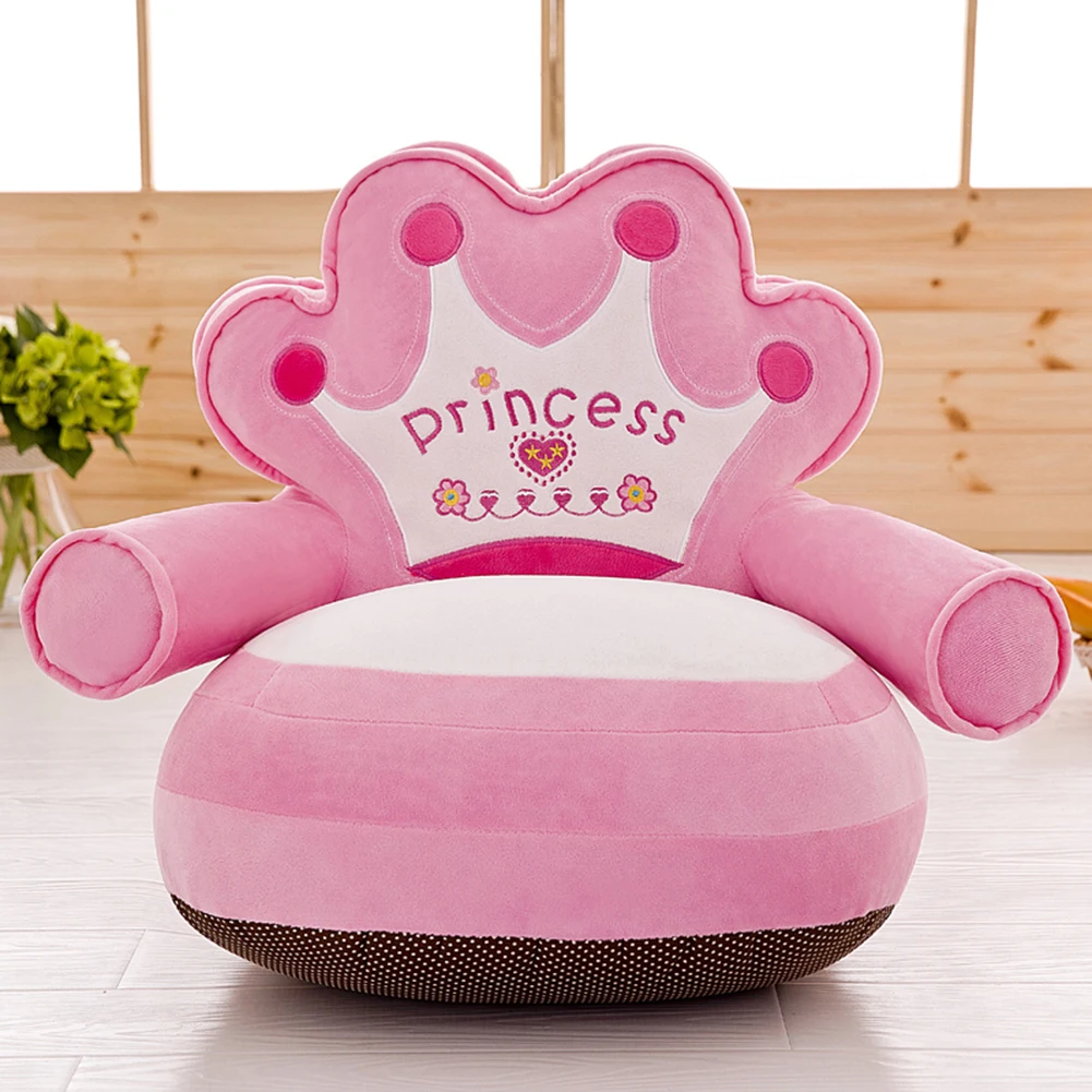 Mooie cartoon kinderfauteuil pluche stoelhoes babynest slaapbed gevulde teddybeer panda pluche zonder vulling