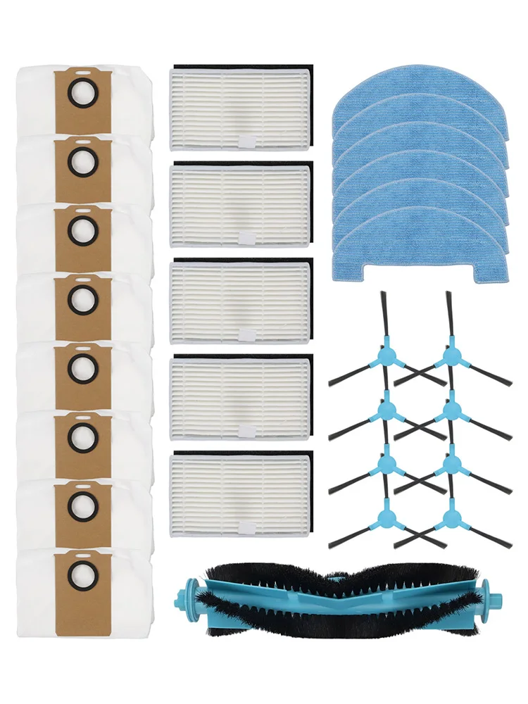 Spare Parts Set Replacement Parts Daily Maintenance Dust Bag Easy Installation Efficient Mopping High-Performance Filter