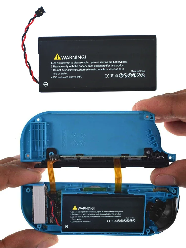 2 قطعة HAC-006 استبدال البطارية ل نينتندو سويتش NS Joy-Con تحكم HAC-015 HAC-016 HAC-A-JCL-C0 HAC-A-JCR-C0 بطاريات