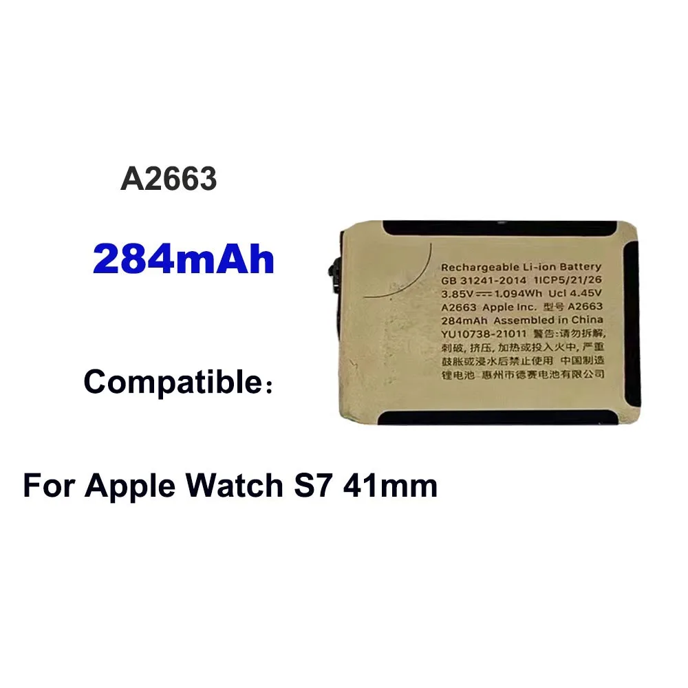 Vormir Top Quality Battery For Apple Watch Series 1 2 3 4 5 SE 6 7 Replacement Batteries for iWatch 38/40/41/42/44/45mm GPS/LTE