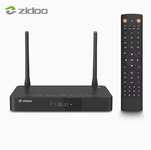 ZIDOO Z9X 8K HDR 미디어 플레이어, Amlogic S928X-K 프로세서 6G+64G, VPU 비디오 엔진&VS10 이미지 엔진, 안드로이드 11 OS