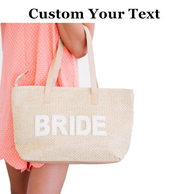 Customize canvas tote bag  custom striped tote beach mode tote bag bride beige tote