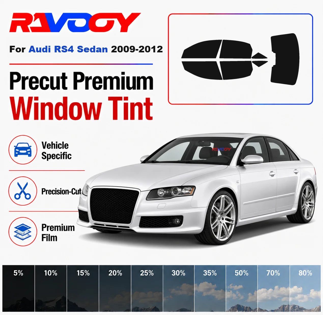 premium-precut-window-tint-kit-front-rear-windows-rear-windshield-for-audi-rs4-sedan-2009-2012-complete-set-nano-ceramic-film