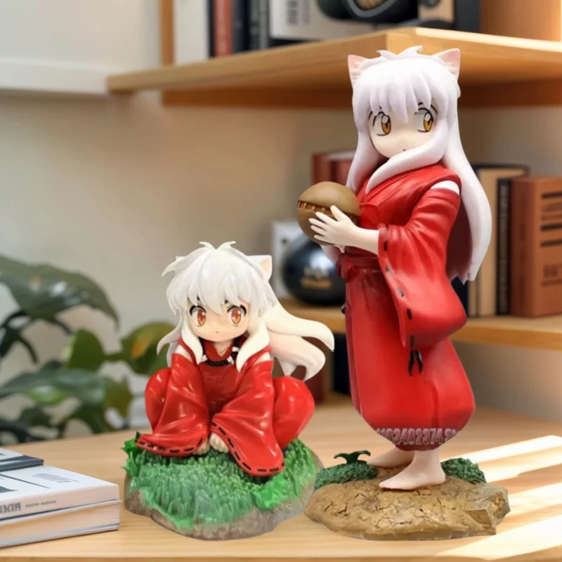 

Cartoon Inuyasha Figurine Manga Toys Inuyasha Figures Childhood Statue Q Version PVC Collection Decor Birthday Gift Japanese