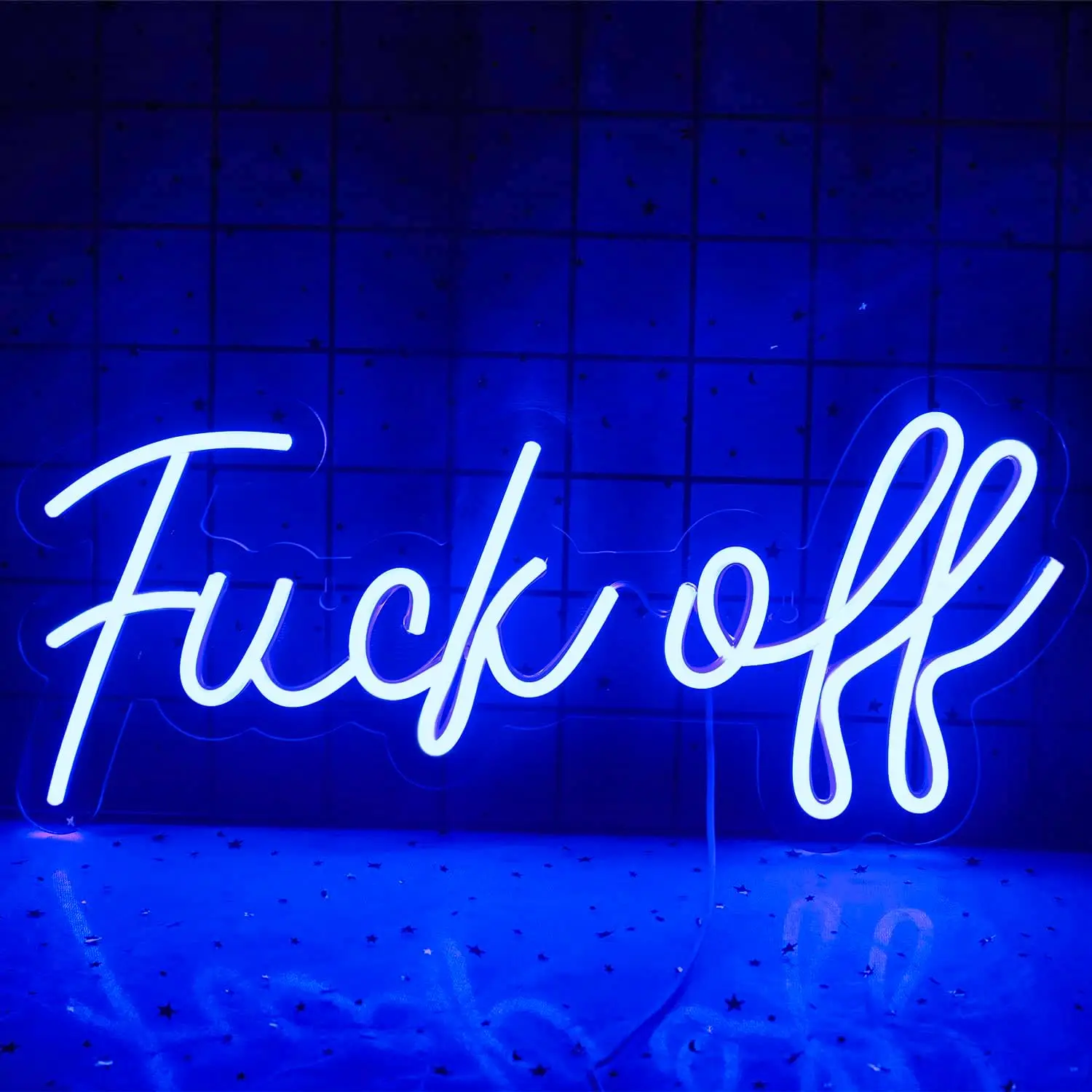 Imagem -01 - Funk Off Neon Sign Lights Wall Decor Usb Interruptor Quarto Bar Sinais Led Sala de Jogos Luz de Festa Presente de Natal funk off neon sign lights wall decor usb interruptor quarto bar sinais led sala de jogos luz de festa presente de natal 01