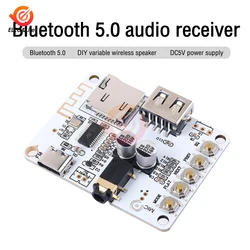 Type-c DC 5V moduł dekodujący Bluetooth 5.0 odtwarzacz Audio odbiornik USB poziom HIFI SBC AAC