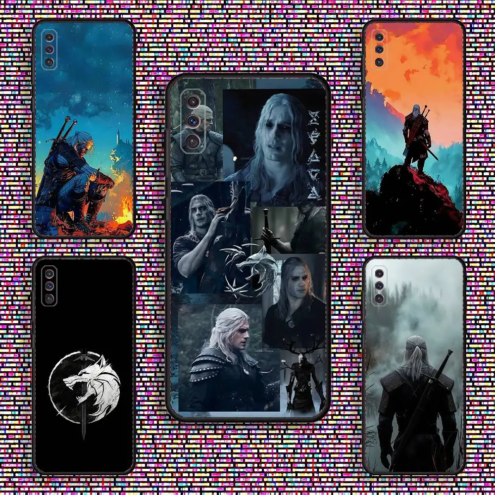 

The W-Witcher Phone Case For Samsung S 25,24,23,22,30,21,10,9,Ultra,Plus,Lite,FE,4,5 G Black Soft Case
