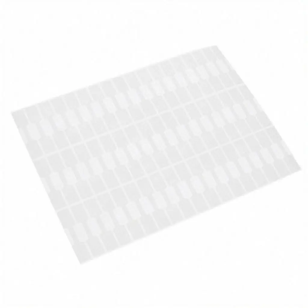 2000Pcs Jewelry Price Label Stickers White Rectangle Self Adhesive Tags for Necklace Bracelet Rings Display Small Price Stickers