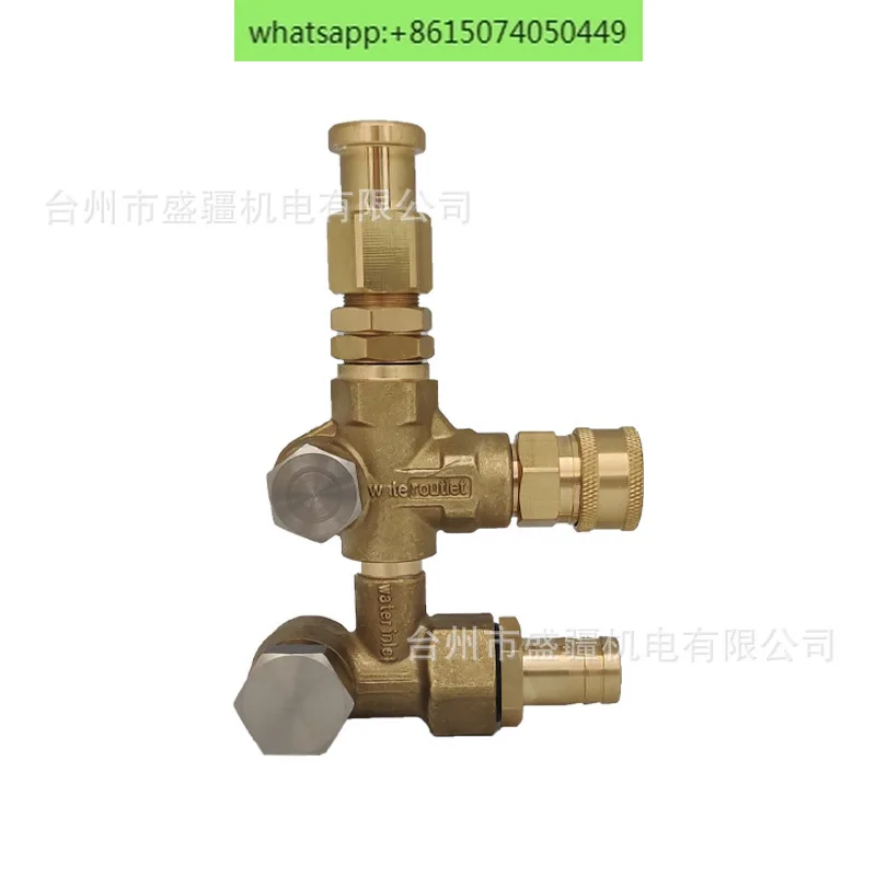 

Pressure regulating valve assembly high-pressure plunger pump cleaning machine car washing machine parts VH40 VD39 VT50 VHP60