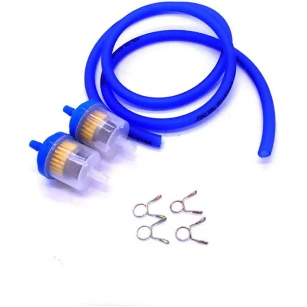 

Universal Motorcycle without diesel Filter Hose Kit With Clips Gas Resistant Corrosion Resistant for Motorcycle Scooter ATV