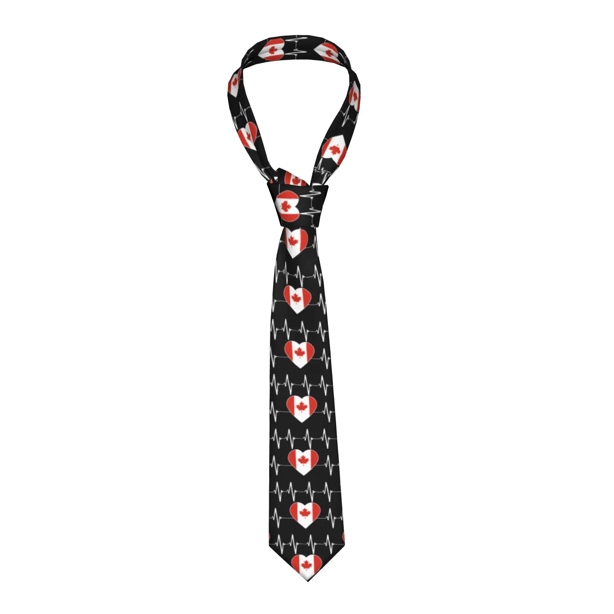 gravata-classica-com-estampa-de-coracao-e-bandeira-do-canada-para-homens-ideal-para-o-escritorio