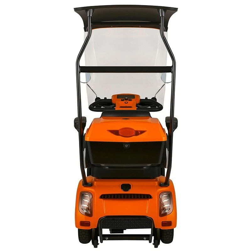 Old man double row seat with canopy electric four-wheeler