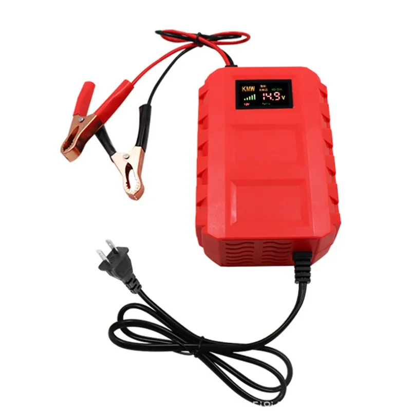 20A 12V Automobile Car Motorcycle Charger Smart Sealed Lead Acid Battery Charger LED Digital Display