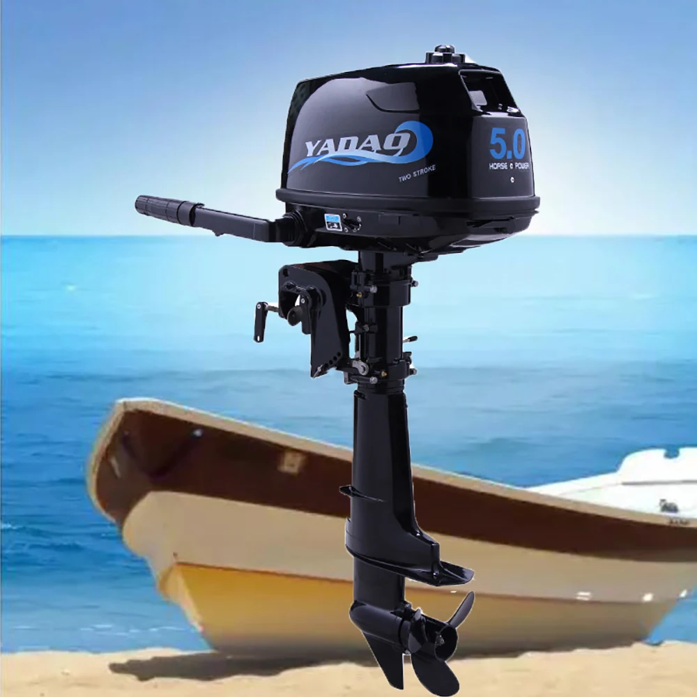 Hot Sale Popular Brand New Promotion Yadao 5HP 2 stroke Marine Outboard Motor Water Cooled Gasoline Boat Powerful Engine