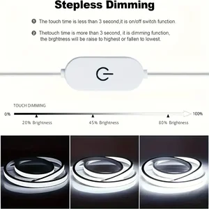 Flexible Neonlicht, wasserdicht, flexibel Neonlicht, USB, Schlafzimmer, Wohnzimmer, Küche, 1M, 5V 10 Hauptverkaufs -LED -Licht für Sofa - №4