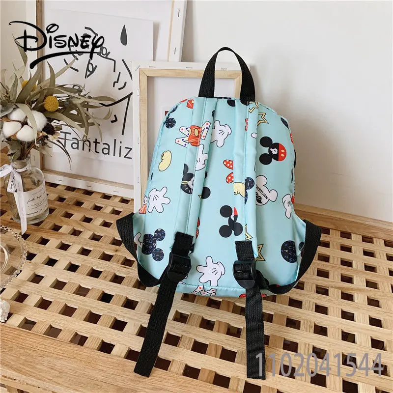 Disney Minnie Mouse Mochila para Menina Kids Children's School Bag para Jardim de Infância Estudantes Criança Mini Mochilas Mickey Infantil