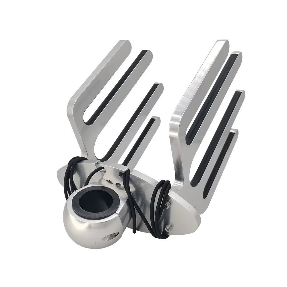 aluminum wakeboard bracket, four-tooth wakeboard bracket, surfboard support frame, marine yacht hardware accessories