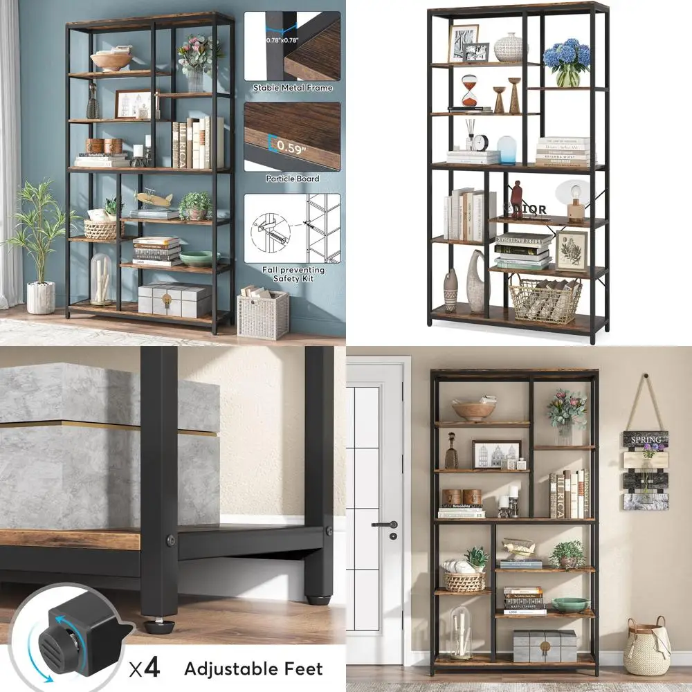 8-Tier Staggered Wo…