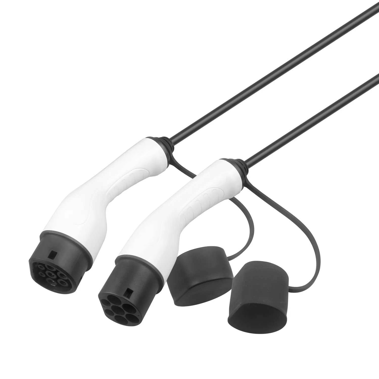 Cable de extensión de carga EV para cargador doméstico con certificación TUV, 16A, 32A, Tipo 2 M a Tipo 2 F