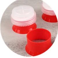 【DU】10 قطعة حقيبة نمو الفطر السدادة غطاء الياقة غطاء قابل للغلق الجسم الفرعية الأم غطاء حلقة حقيبة مضادة للماء أدوات زارع الحديقة