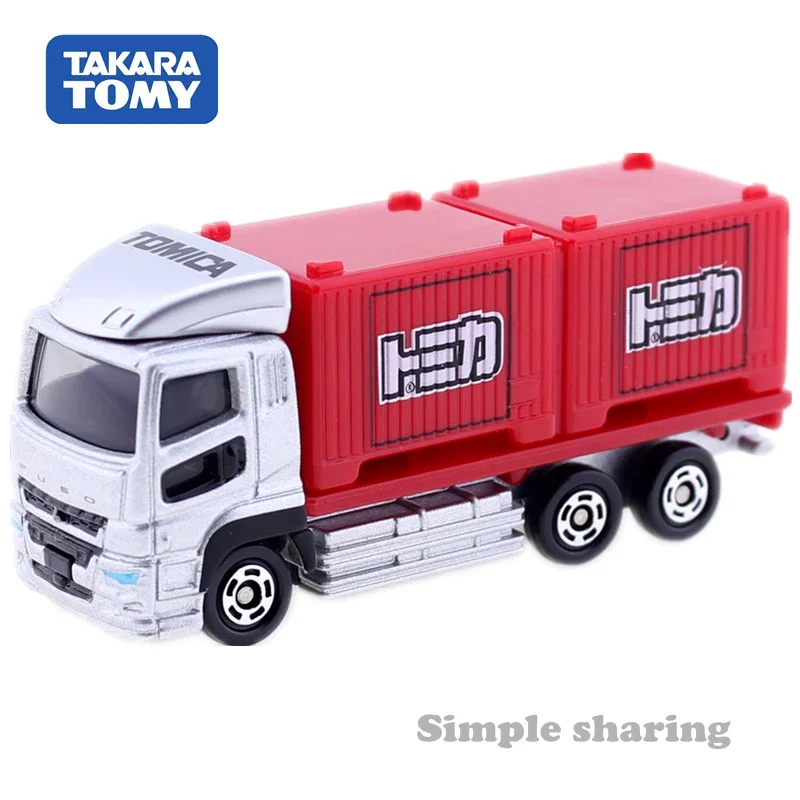 Takara Tomy Tomica No.85 Mitsubishi Fuso Super Great Diecast Car Toy Truck Model Kit da collezione Divertenti burattini magici