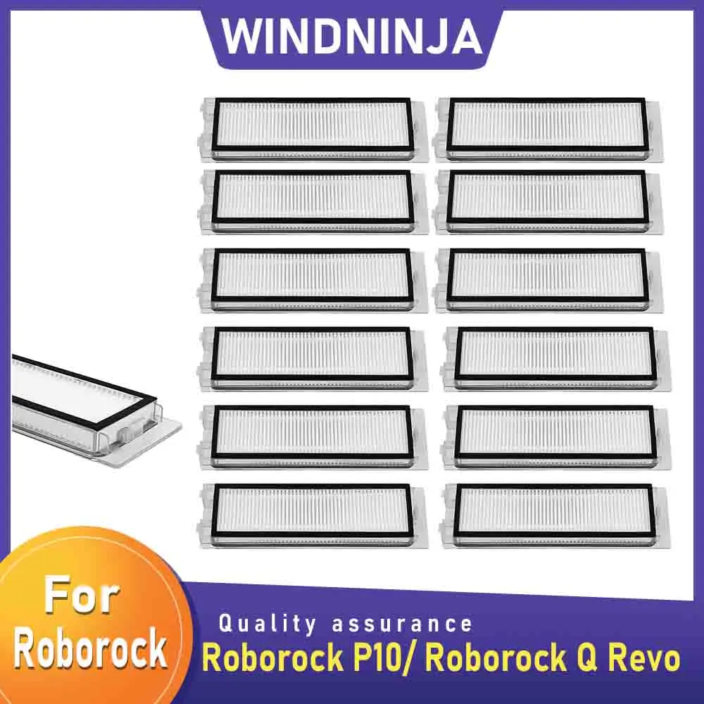 Roborock P10/Roborock Q Revo 진공 청소기 예비 부품 로봇 진공 HEPA 필터 액세서리 용 Hepa 필터 교체