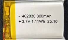 buy more will cheap 150MAH polymer battery 402030 beauty intelligent sound pickup and eye recording 3.7V battery cell