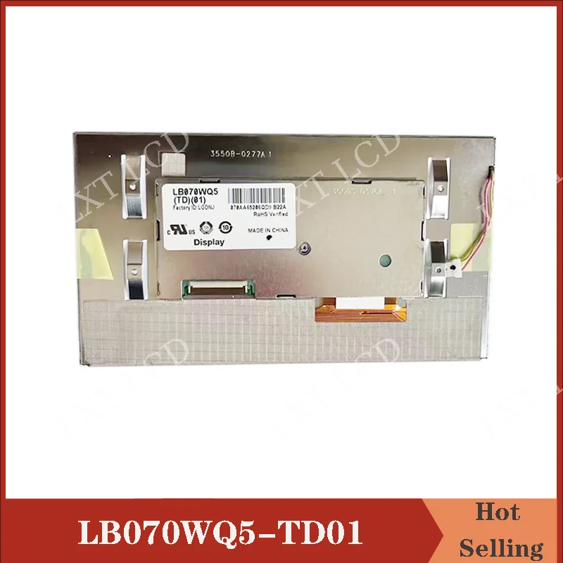 LB070WQ5-TD01 LB070WQ5(TD)(01) Original 7 inch LCD Display Screen For Opel Insignia Astra CD500 CD600 DVD800