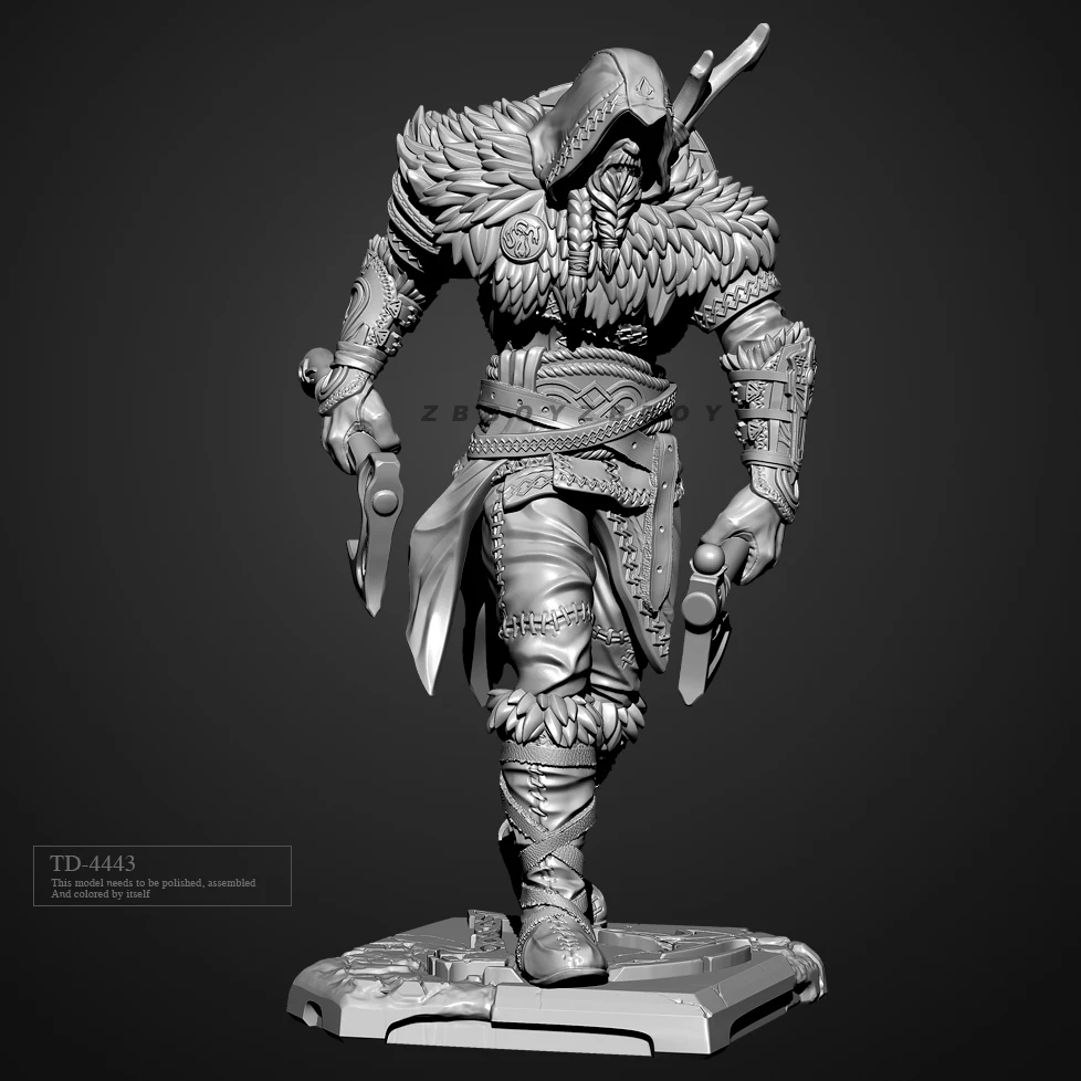 50mm 75mm Resin model kits figure colorless and self-assembled（3D Printing ） TD-4443/3D