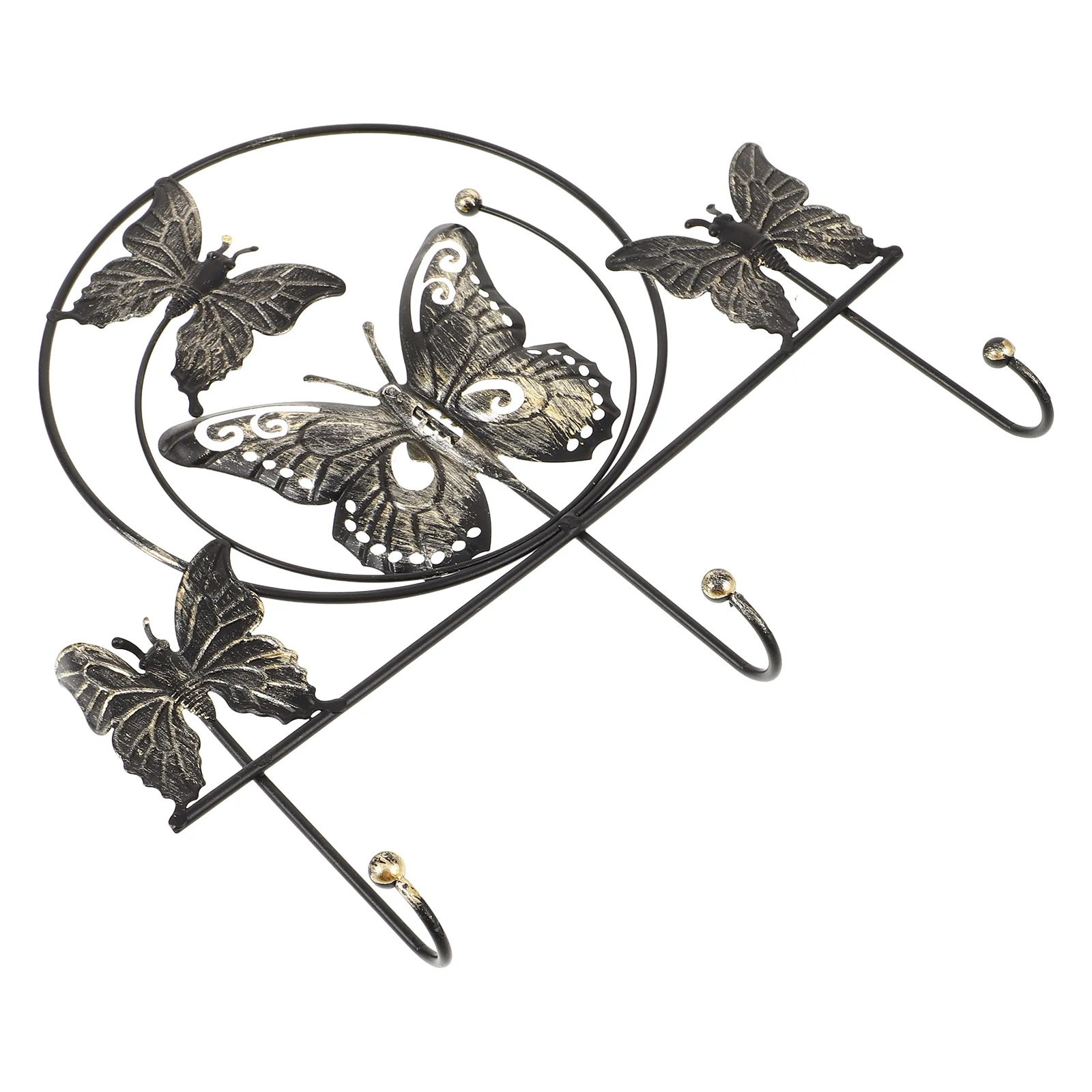 Wall Hook Butterfly Hanging Hooks Candy Holder Storage Rack Clothes Hanger Swan Container Coat Coats