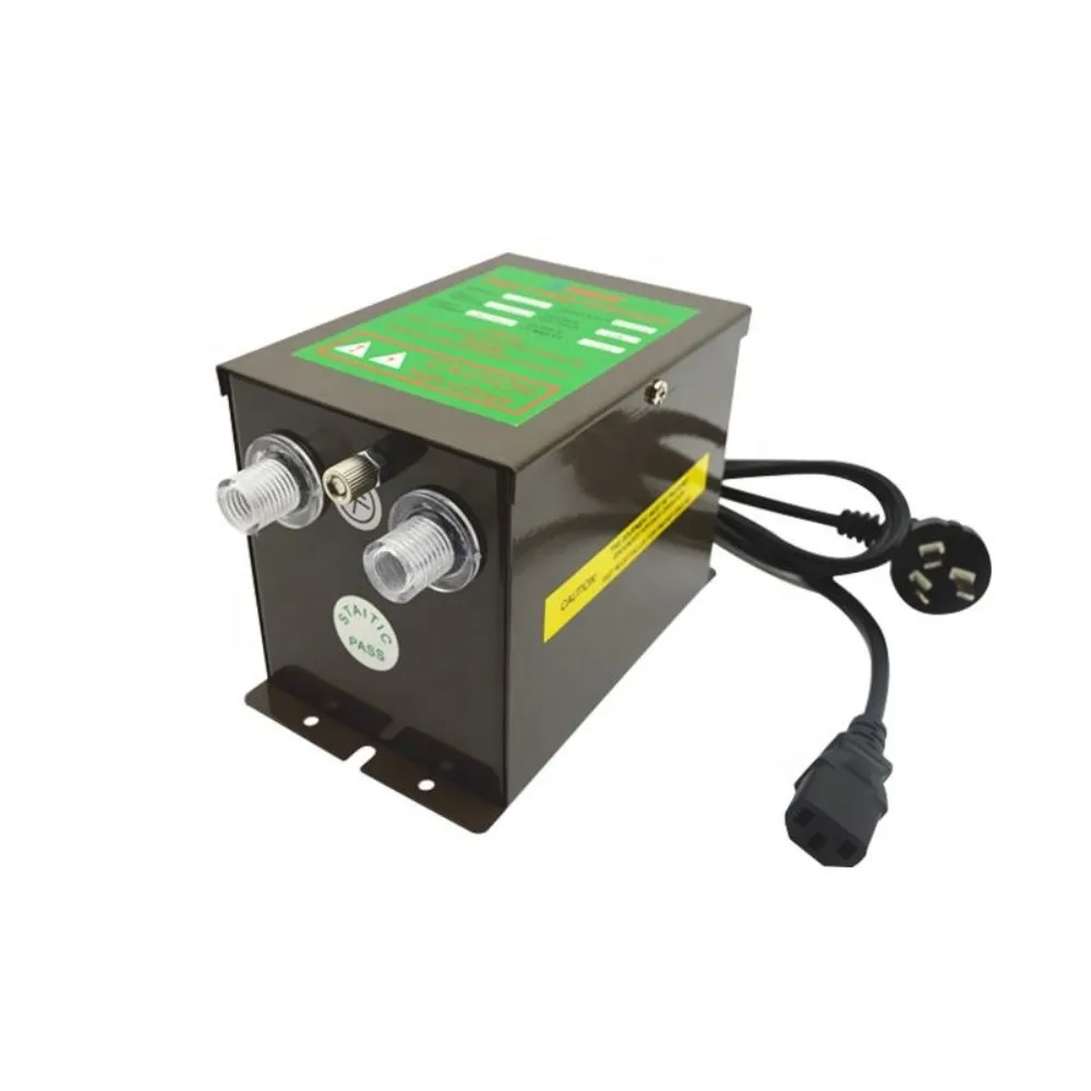 Soplador eliminador de aire estático, pistola de precipitador electrostático, polvo con generador de alto voltaje AC 7,0KV, 40-80PSI