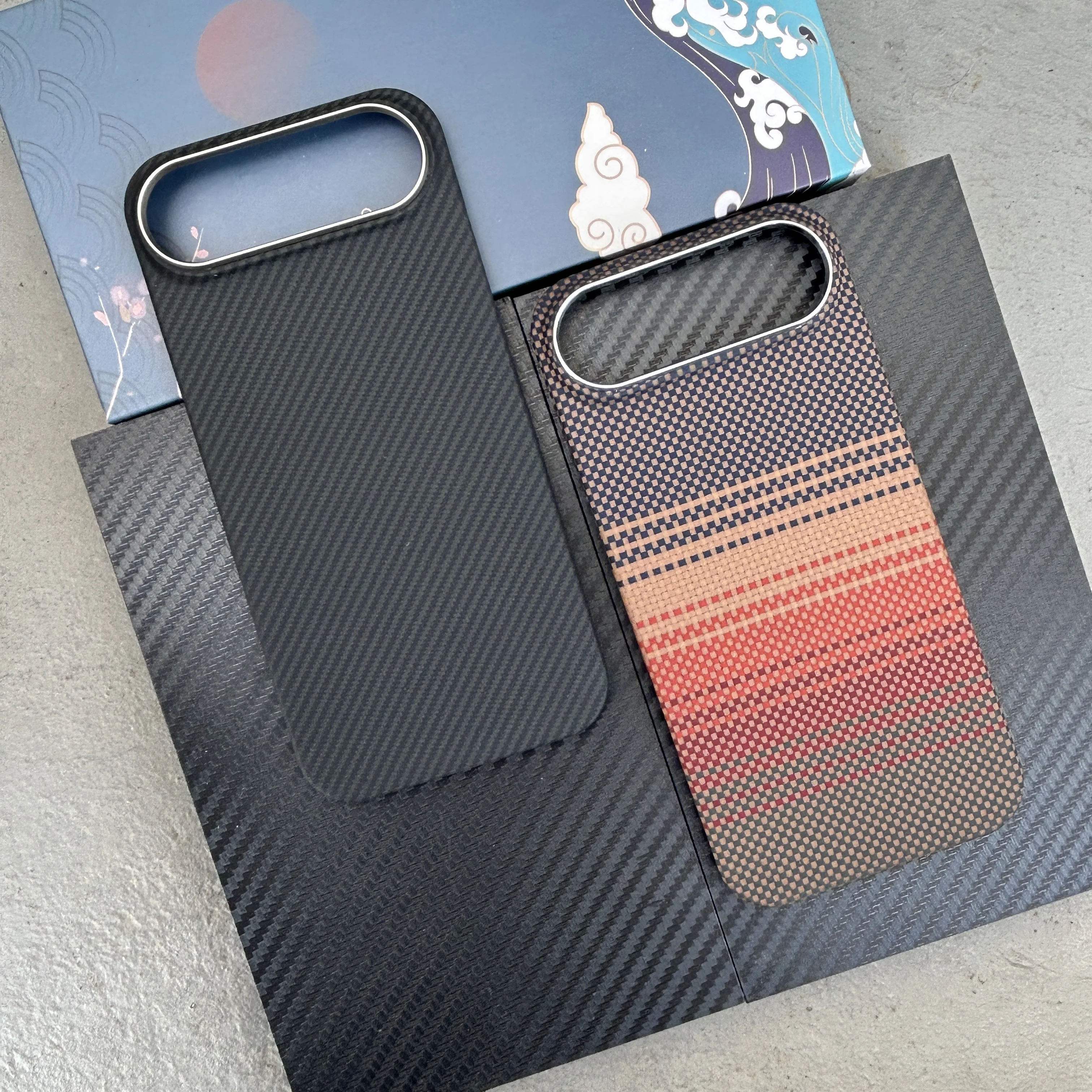 

Real Carbon Fiber Case For iPhone 17 Air for Magsafe Case Aramid Fiber Lightweight Cover for iPhone 17 16 15 pro max Carbon Case