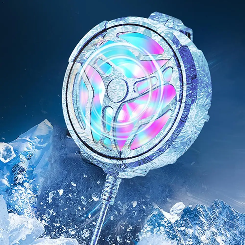 

AL01 H15 Pro Cooling Fan - Super Strong Air Cooled Phone Cooler for Gaming/Live Stream, Clip-on Heat Dissipation for All Phones