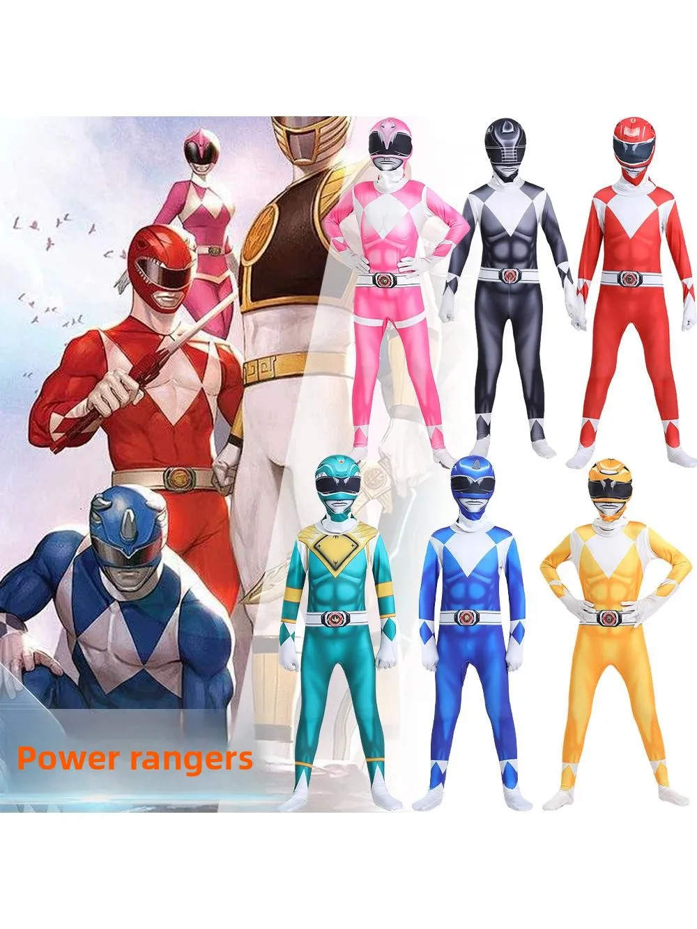 

Новый камуфляжный рыцарь-динозавр, Т-экипировка, цельный костюм для косплея на Хэллоуин, модель Fem, размер M для справки