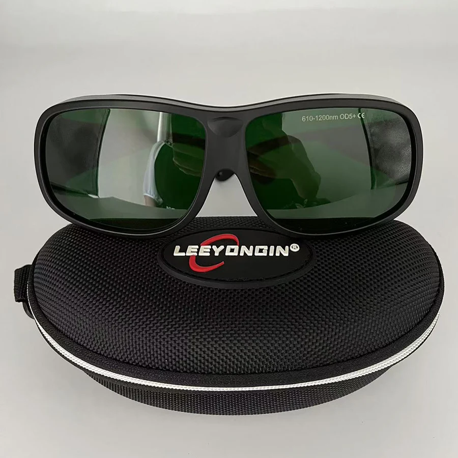 Red Light Therapy Glasses 610nm 630nm 808nm 810nm 980nm 1064nm Laser Eye Protection Goggles for Infrared & LED Light Sessions