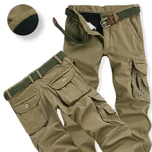 Men's Winter Cargo Pants Plus Size #6