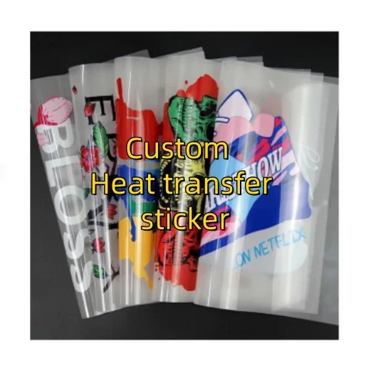 

Custom Your Designs Pattern Order Heat Transfer Sticker Iron-On for Clothes Durable Vinyl Thermal Appliques Washable Patch