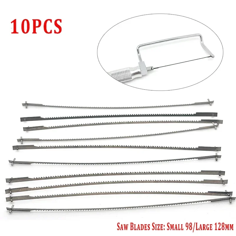 Dental Plaster Saw Blades Long 98/128mm Gypsum Saw Dental Lab Equipment Dentist Tool Plaster Saw Accessories