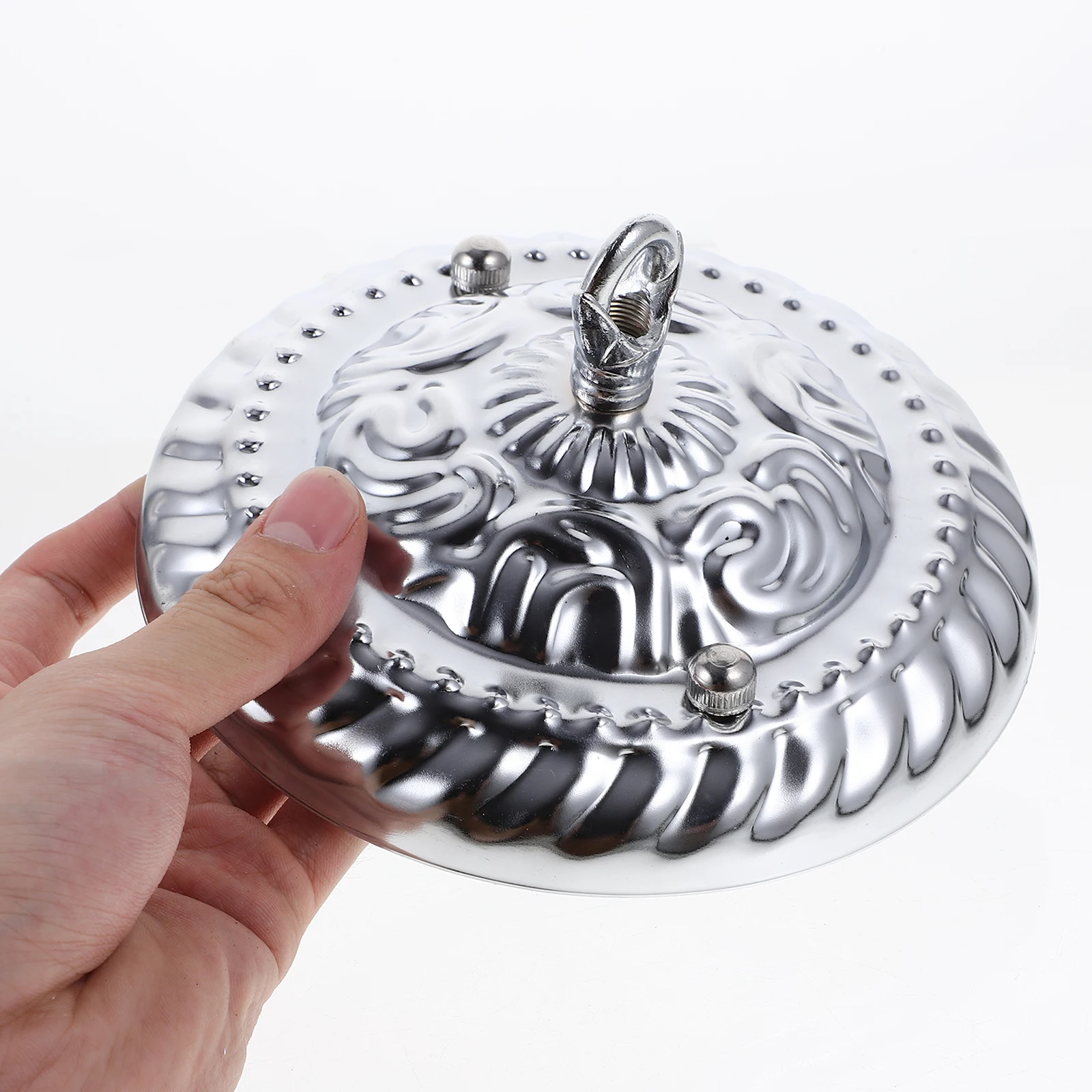 

Closed Hook Chandelier Ceiling Plate Mount Bracket Iron Vintage Design Strong Suction Durable High Strength Pendant
