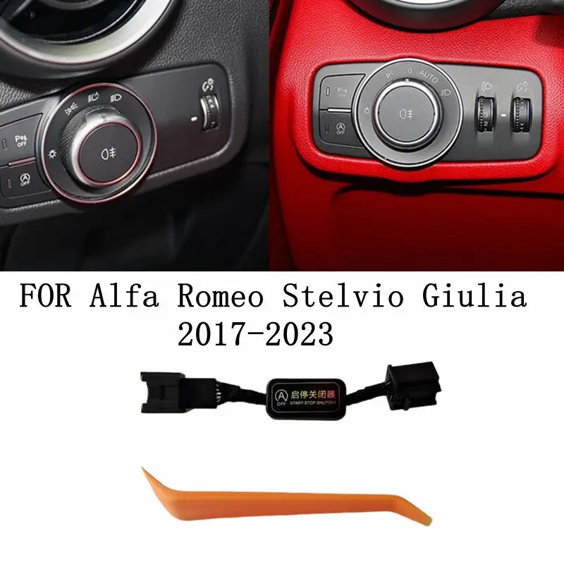 Voor Alfa Romeo Stelvio Giulia 2017-2023 2024 Auto Automatische Start / Stop Uit Motor Plug Stop / Start Module Adapterkabel