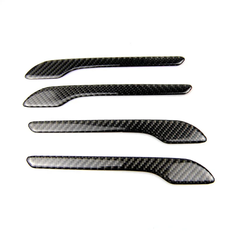 

For Tesla Model 3 Door Handle Protector Carbon Fiber Sticker Door Handle Wrap Cover For Tesla Model 3 Accessories
